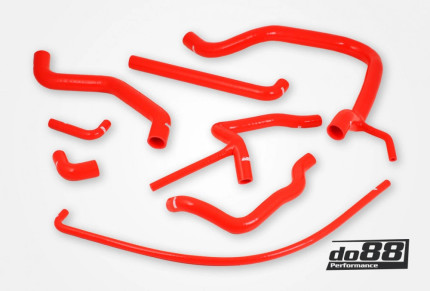 Kit Durites de Refroidissement et chauffage en silicone pour saab 900 Turbo 16 soupapes (ROUGE) Nouveautés